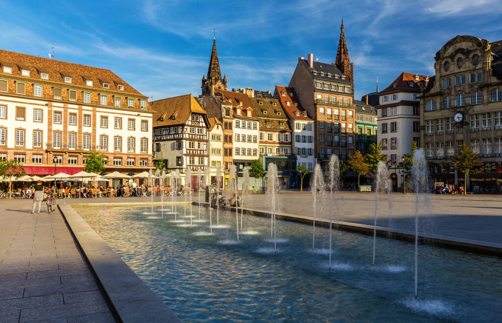 Place Kleber, in the heart of the old city of Strasbourg