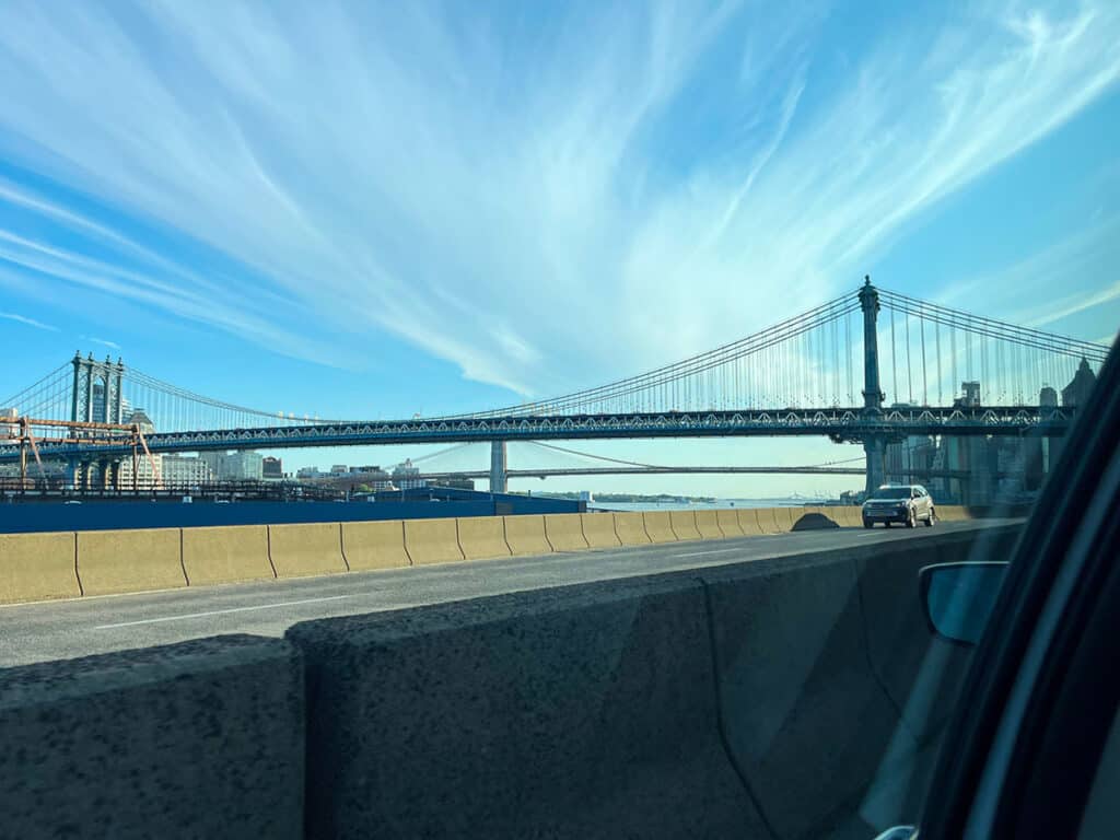 Arriving in New York