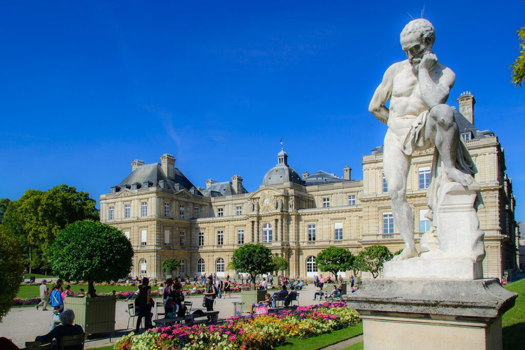 Luxembourg Castle and gardens
